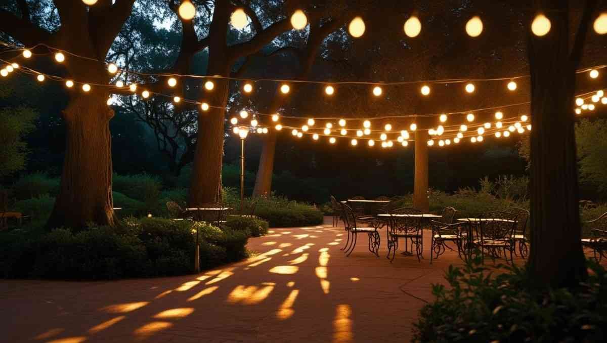Benefits of Solar-Powered Rustic Garden Lights