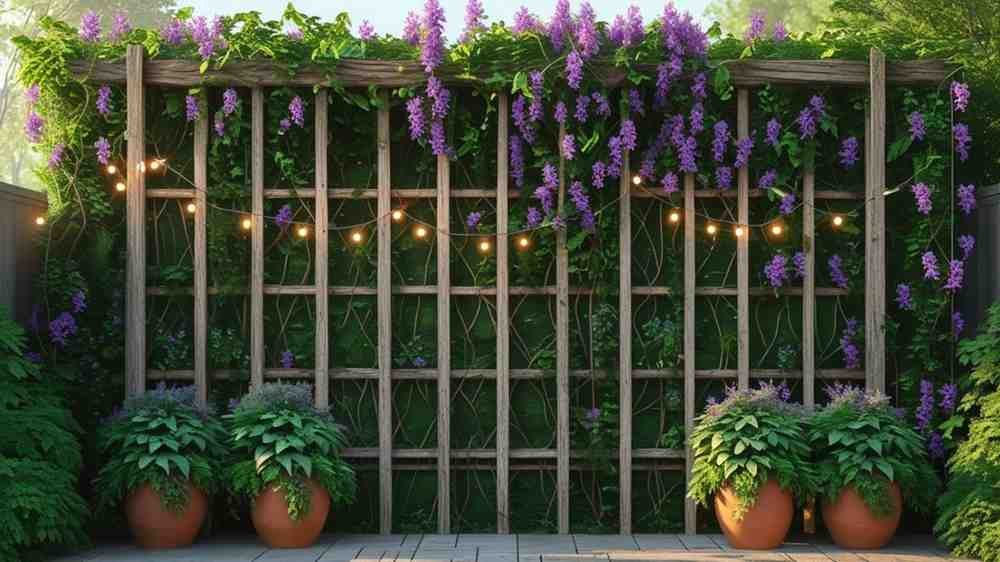 Best Plants for Garden Steel Trellis