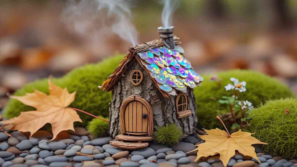 Fairy Homes Doors, Roofs, and a Touch of Glitter