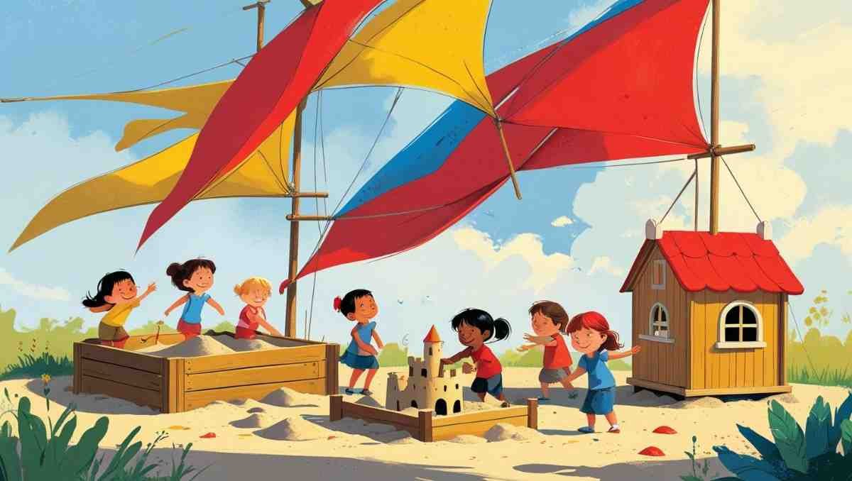 Garden Sail Ideas for the Kids