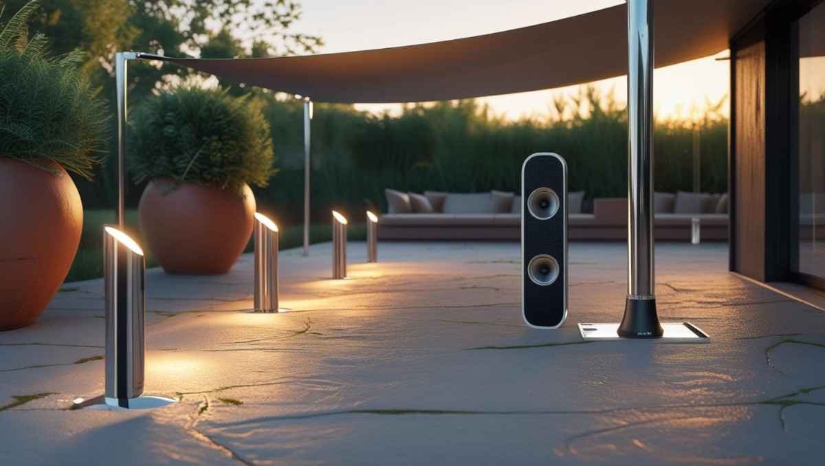 Garden Sails with a Touch of Tech