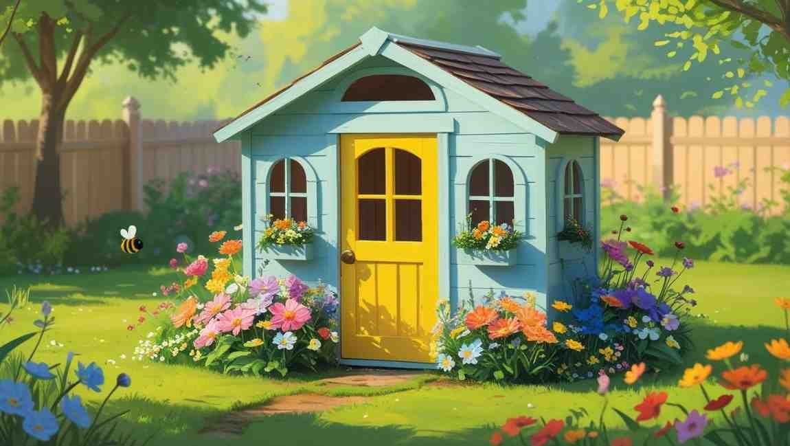 Garden Shed Colors That Hide Dirt