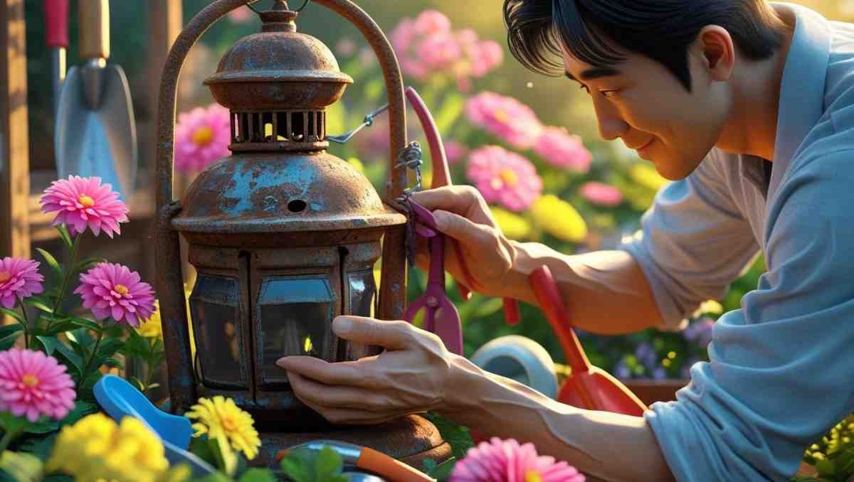 How to Maintain Your Rustic Garden Lights