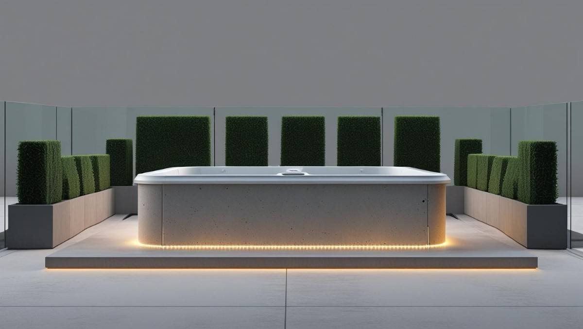 Modern Garden Spa