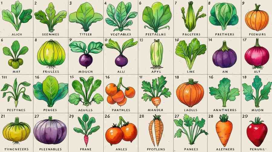 Seasonal Kitchen Garden Foods
