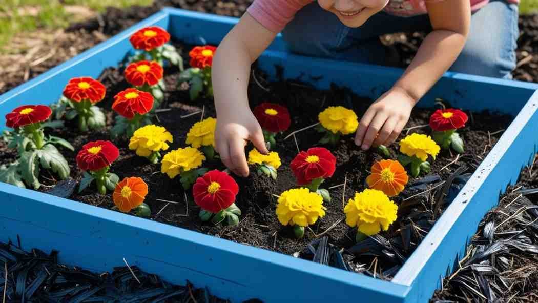 Teaching the Kids A Plastic Garden Lesson