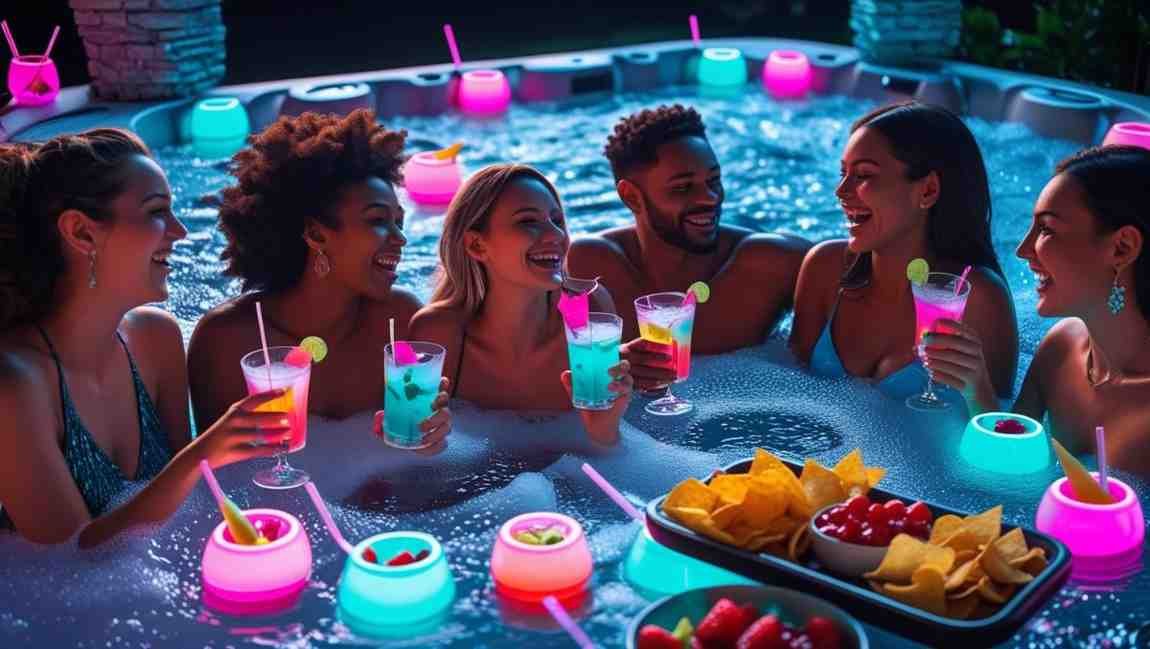 The Party Tub Setup