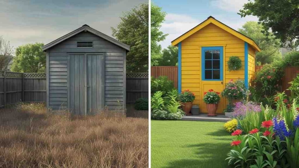 Why Garden Shed Colours Even Matter