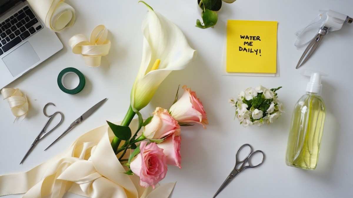 10 Friendly Nuggets of Advice Before You Go (Calla Lily and Rose Bouquet)
