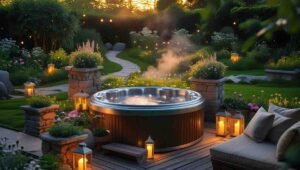 Hot Tub in Garden Ideas