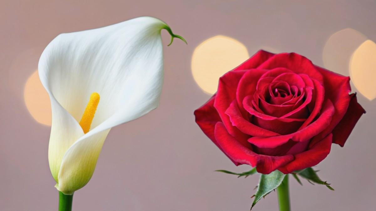 Let’s Talk Calla Lilies — the Drama Queen(Calla Lily and Rose Bouquet)