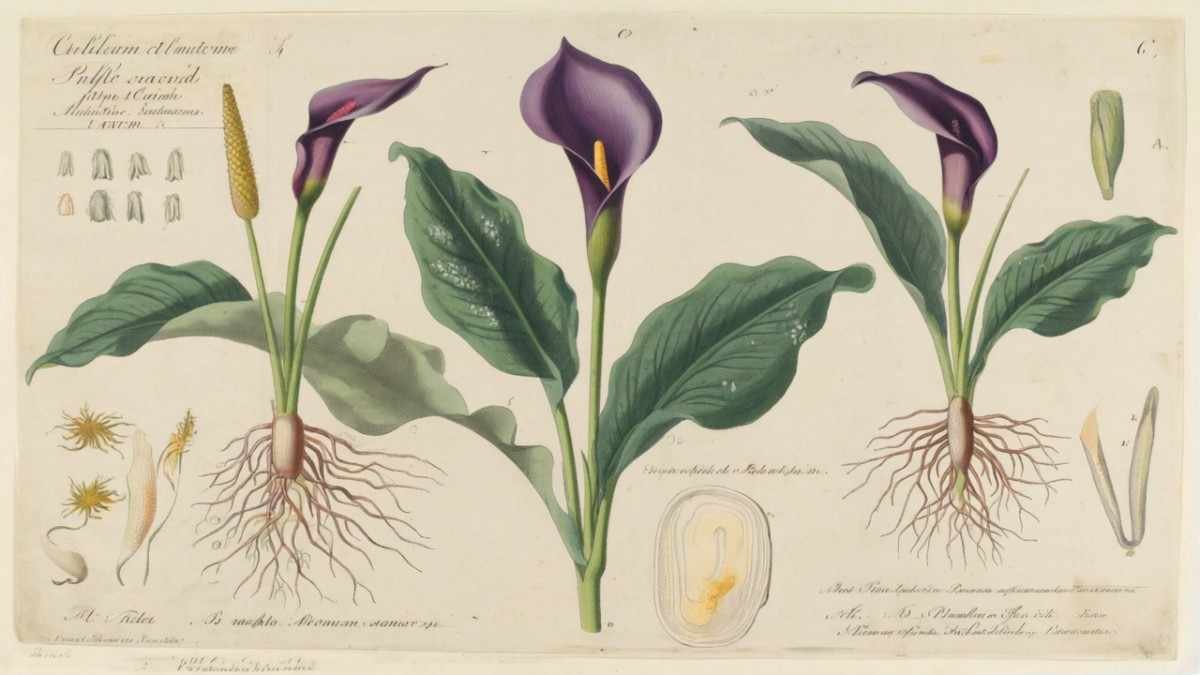 What Is a Purple Calla Lily Plant Anyway