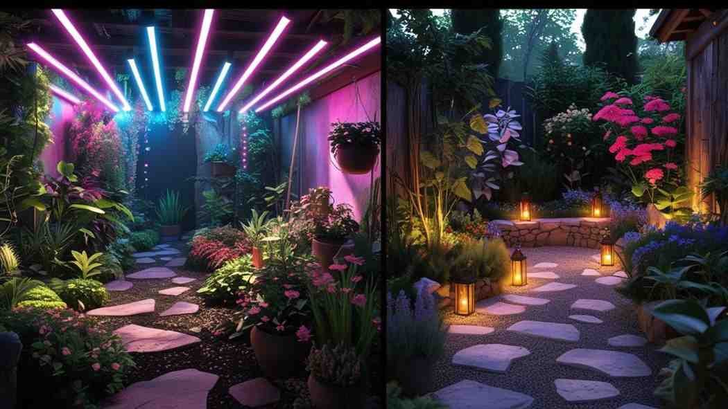 Where to Place Your Rustic Garden Lights