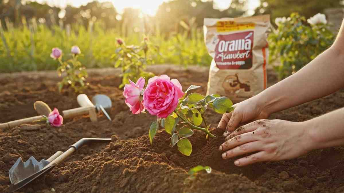 Planting the Miranda Lambert Rose Plant