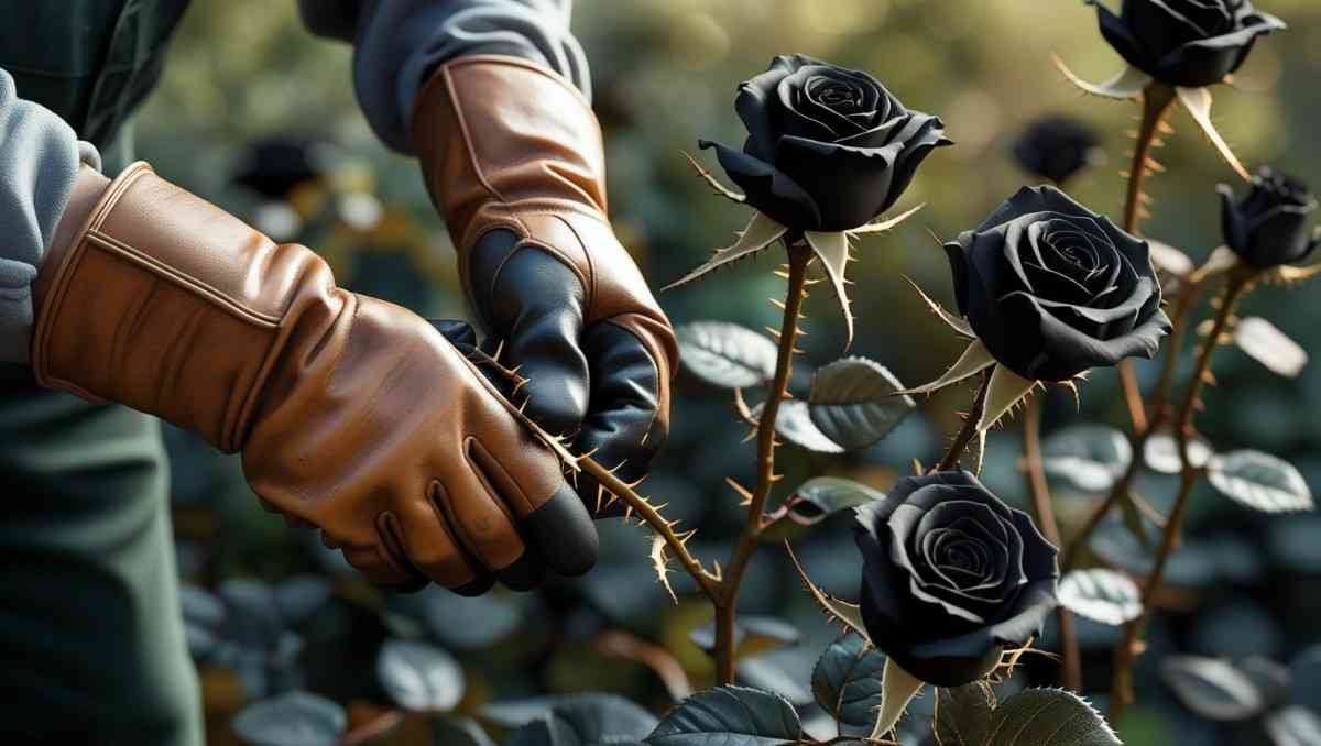 The Practical Challenges of a Black Rose Garden