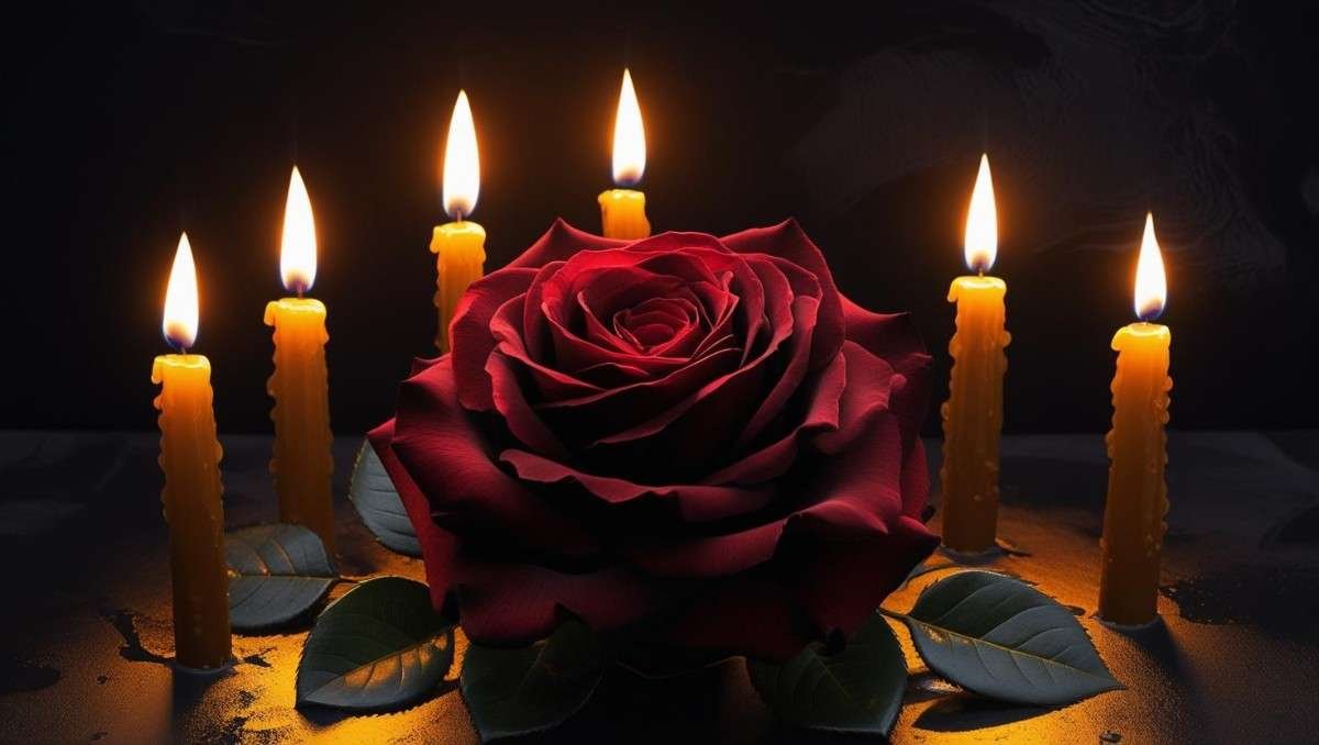 The Symbolism Behind a Black Rose Garden