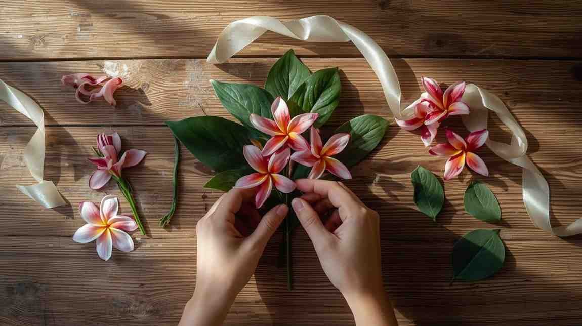 How to Make the Perfect Plumeria Bouquet
